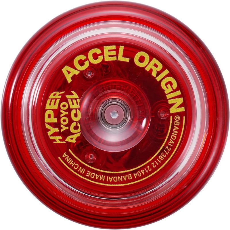Ban Dai Bandai 60001 Accel Hyper Yo Red, Skill Game, Optimised JoJo for Children from 8 Years, with its Accel System, Test All Tricks Quickly and Easily - Image 2
